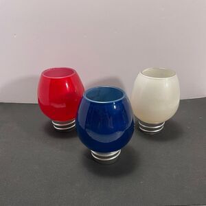 Vintage Christmas Ornaments Tea Light Candle Holders